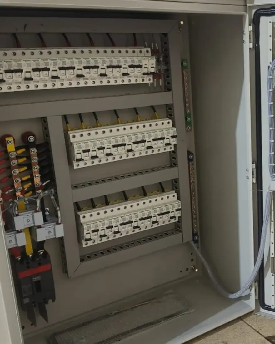 Detail wiring & komponen panel